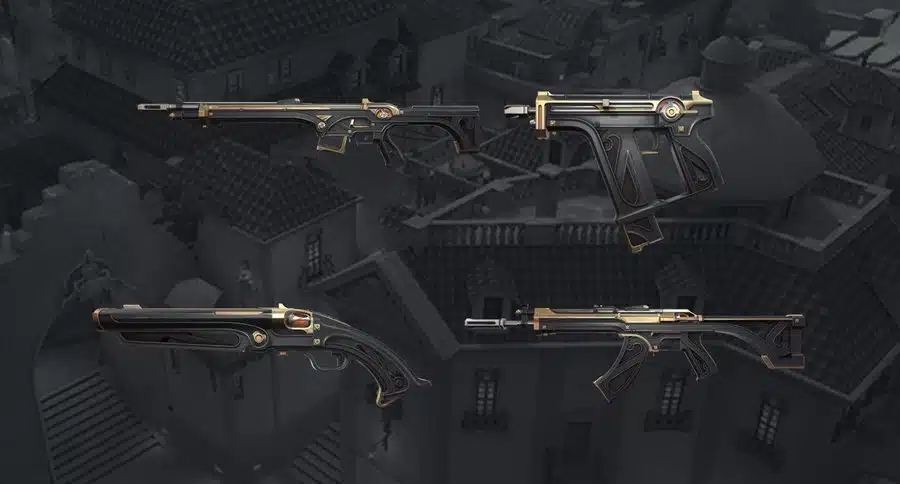 Guardrail battle pass skin valorant