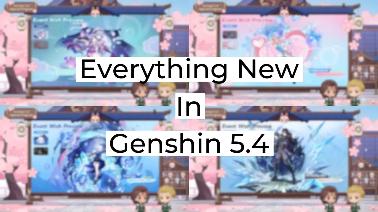 Genshin 5.4 Update